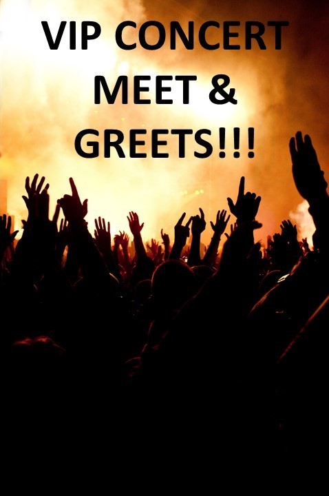 VIP Concert Meet & Greets Poster