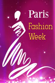 Poster announcing Paris Fashion Week