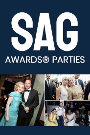 SAG Awards parties banner