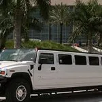 White Hummer Limousine